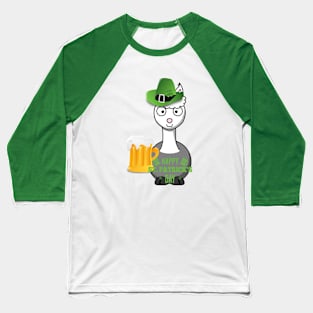 happy st patricks day alpaca Baseball T-Shirt